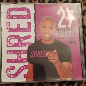 Shred 27 Burn DVD excellent condition used once